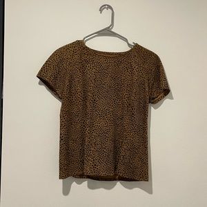 Nordstrom Cheetah Print Top